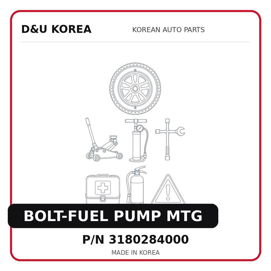 BOLT-FUEL PUMP MTG