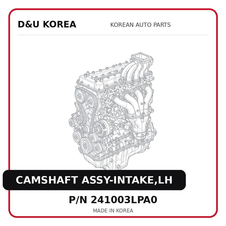 CAMSHAFT ASSY-INTAKE,LH