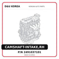 CAMSHAFT-INTAKE,RH
