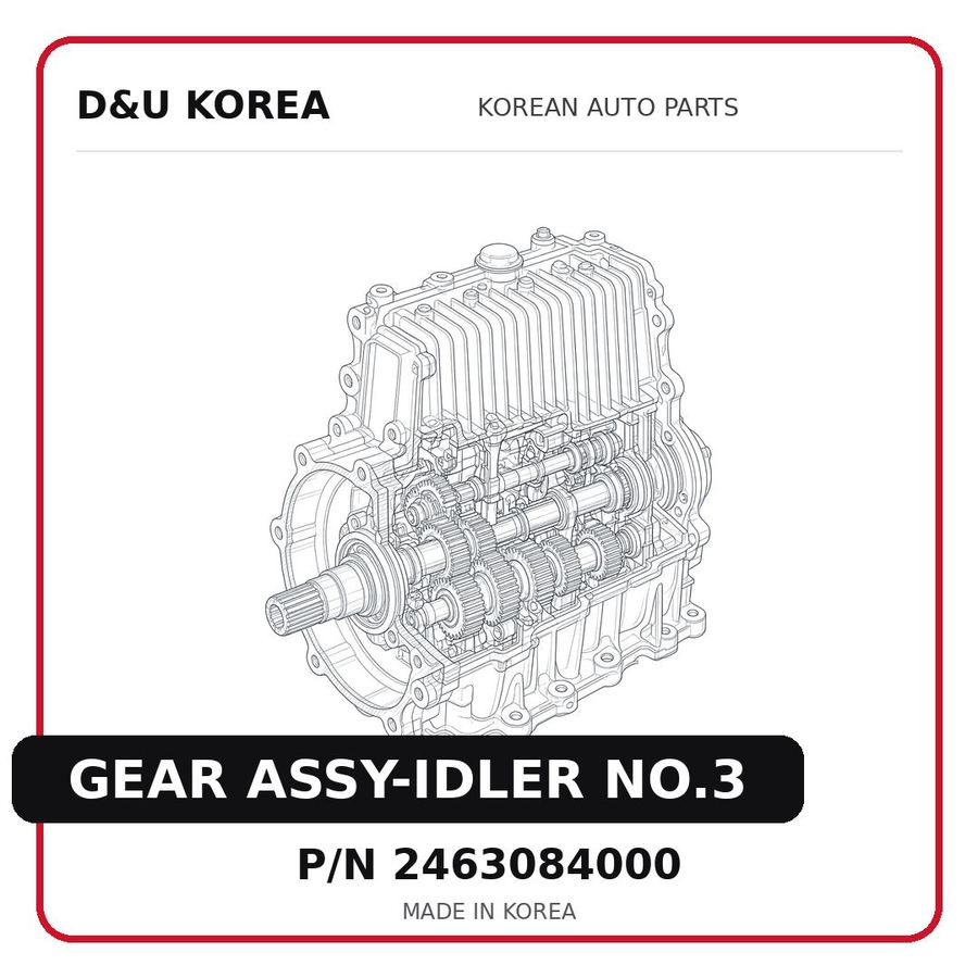 GEAR ASSY-IDLER NO.3