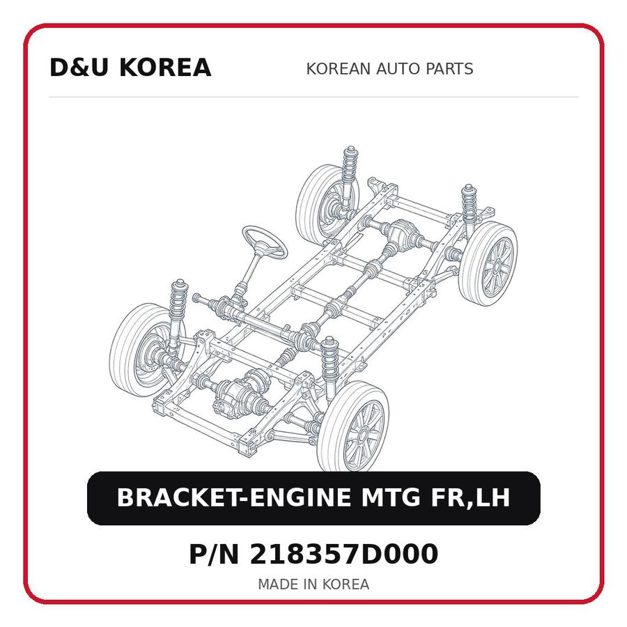 BRACKET-ENGINE MTG FR,LH