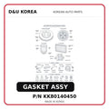 GASKET ASSY