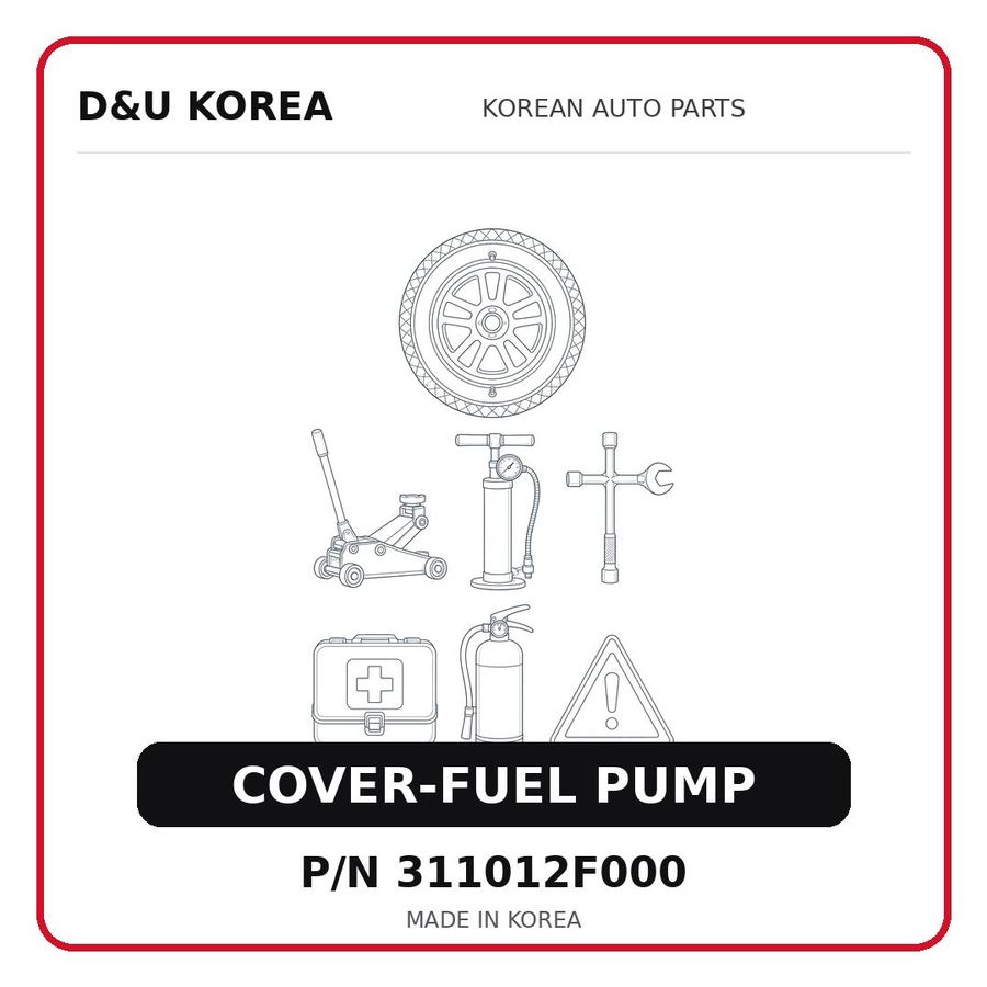 COVER-FUEL PUMP