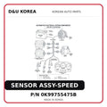 SENSOR ASSY-SPEED