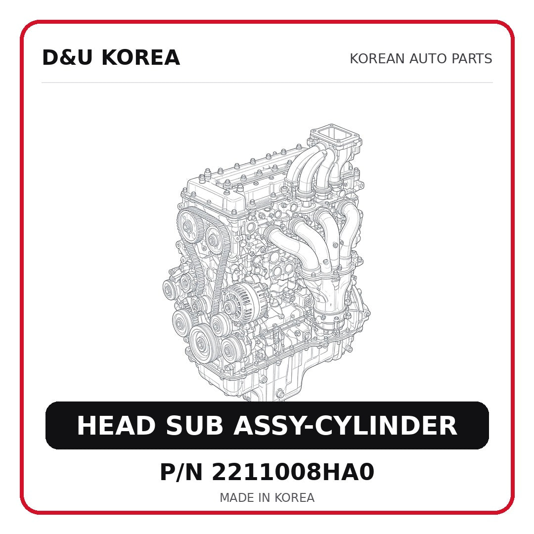 HEAD SUB ASSY-CYLINDER