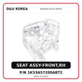 SEAT ASSY-FRONT,RH