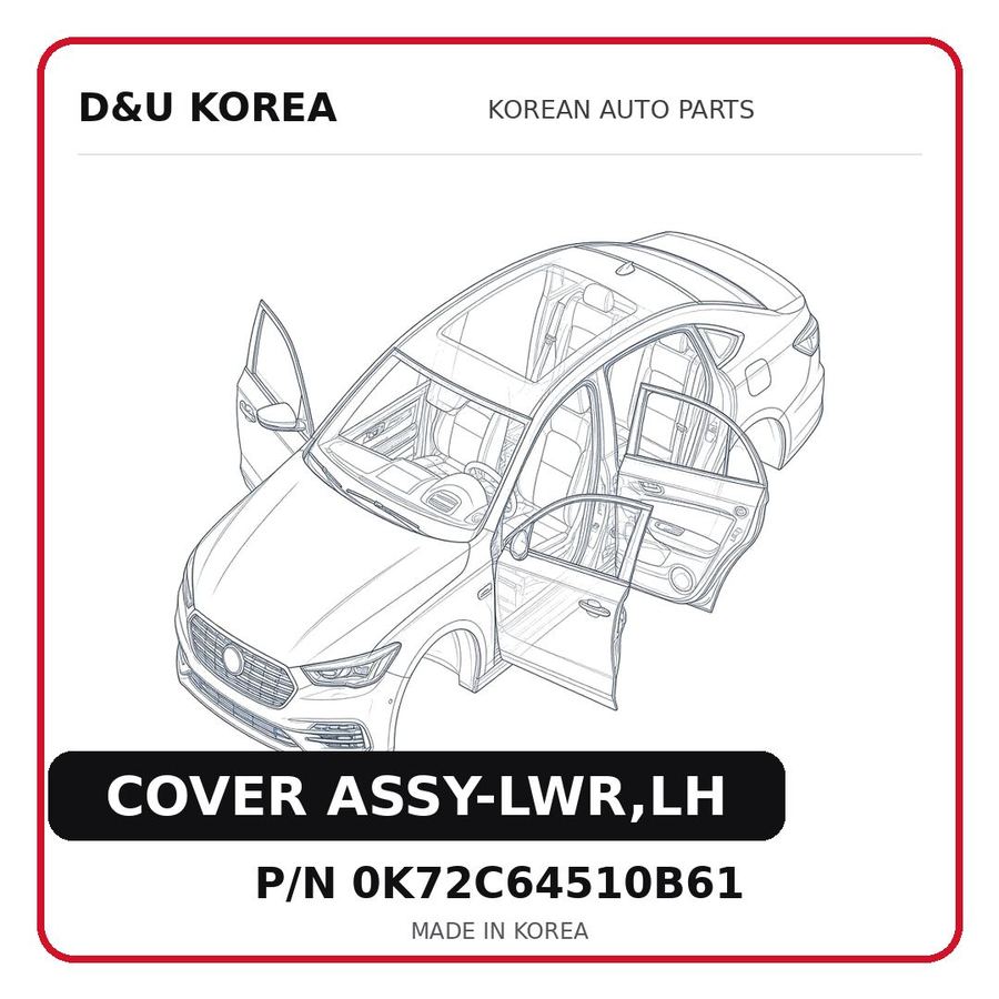 COVER ASSY-LWR,LH