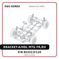 BRACKET-A/HDL MTG FR,RH