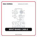 BRKT-BAND CABLE