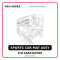 SPORTS CAR MAT ASSY