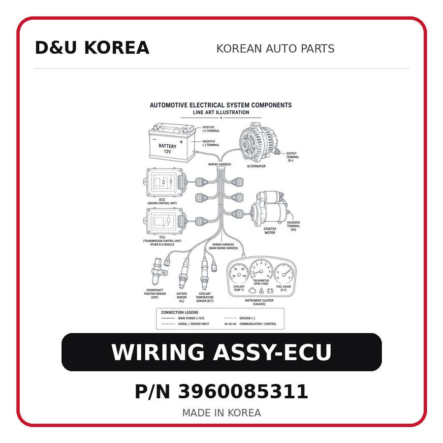 WIRING ASSY-ECU