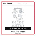 POCKET ASSY,RH
