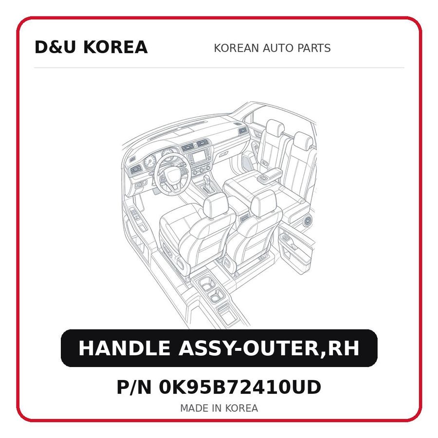 HANDLE ASSY-OUTER,RH