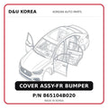 COVER ASSY-FR BUMPER