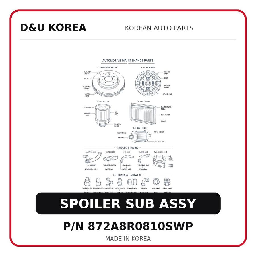 SPOILER SUB ASSY