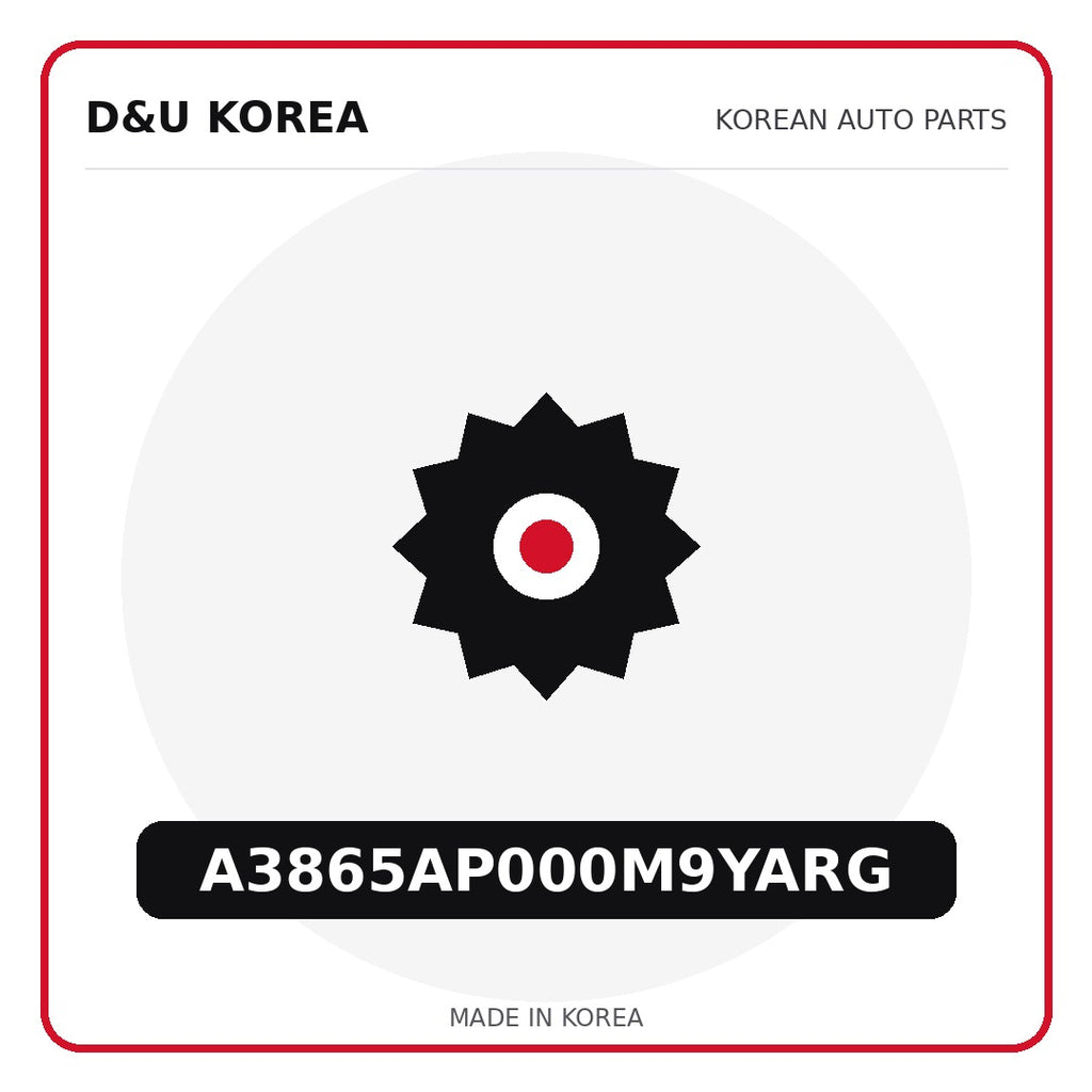 Genuine Mobis A3865AP000M9YARG  for Korean vehicles | D&U Korea