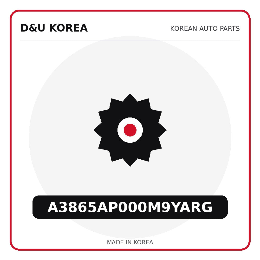 Genuine Mobis A3865AP000M9YARG  for Korean vehicles | D&U Korea