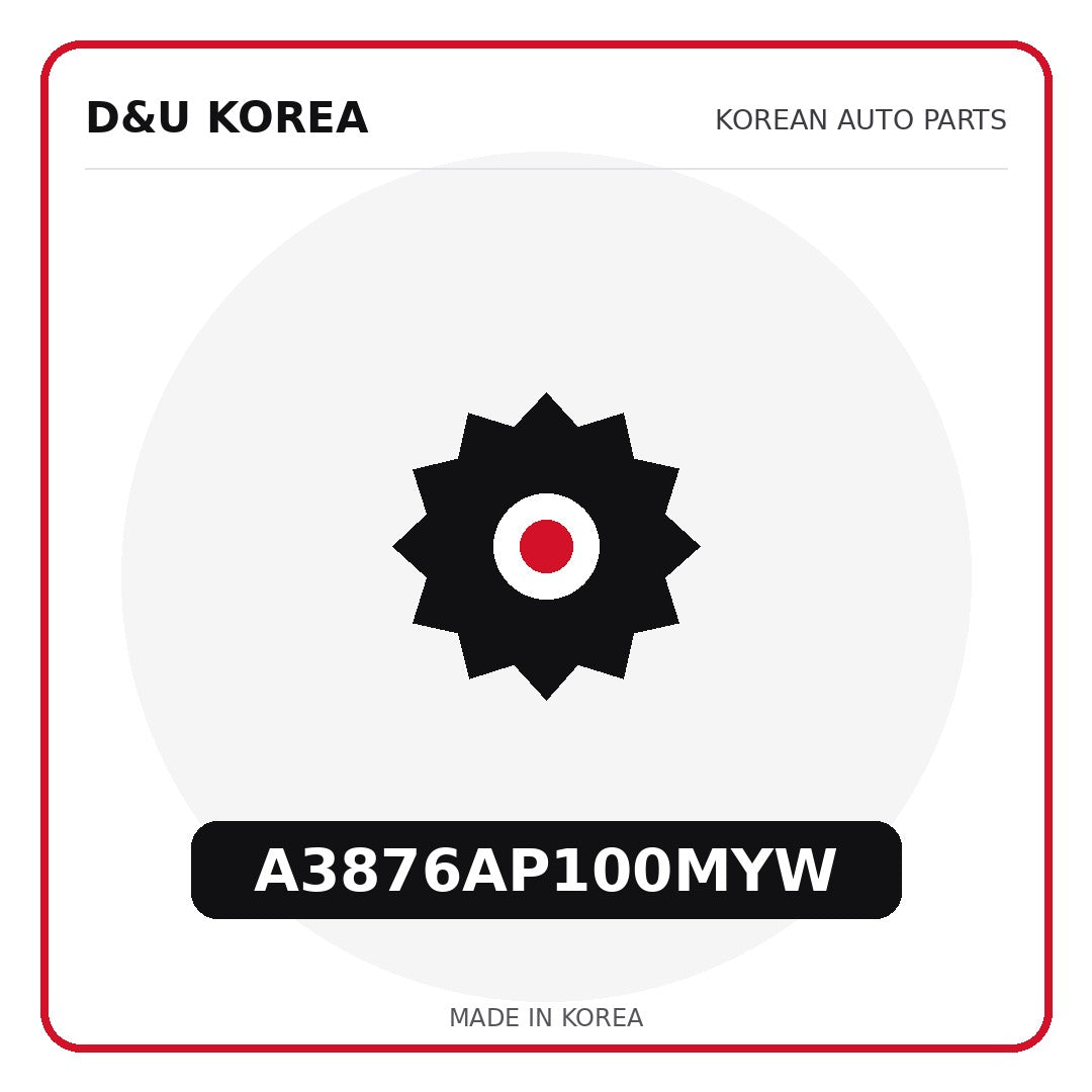Genuine Mobis A3876AP100MYW  for Korean vehicles | D&U Korea