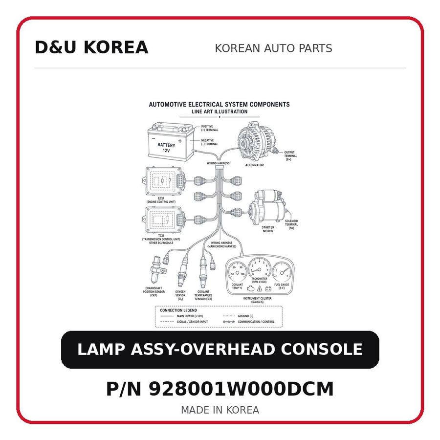LAMP ASSY-OVERHEAD CONSOLE