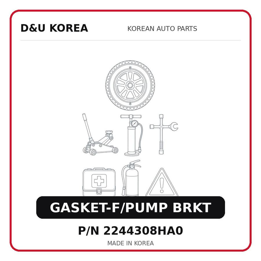 GASKET-F/PUMP BRKT
