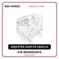 ADJUSTER ASSY-FR SEAT,LH