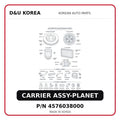 CARRIER ASSY-PLANET