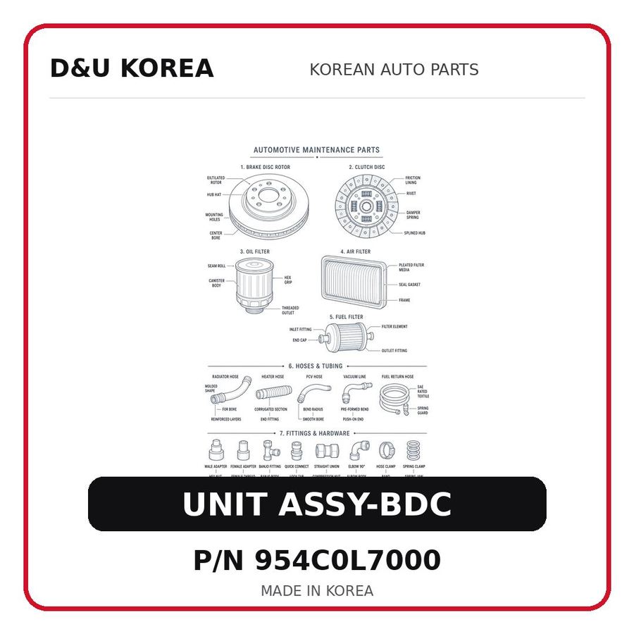 UNIT ASSY-BDC