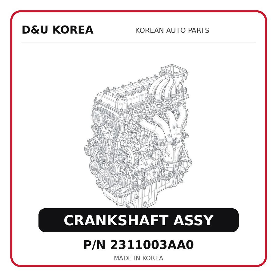 CRANKSHAFT ASSY