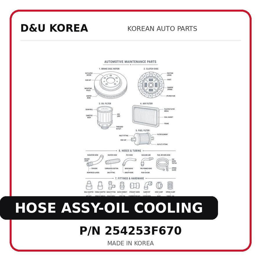 HOSE ASSY-OIL COOLING