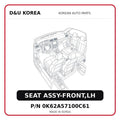 SEAT ASSY-FRONT,LH