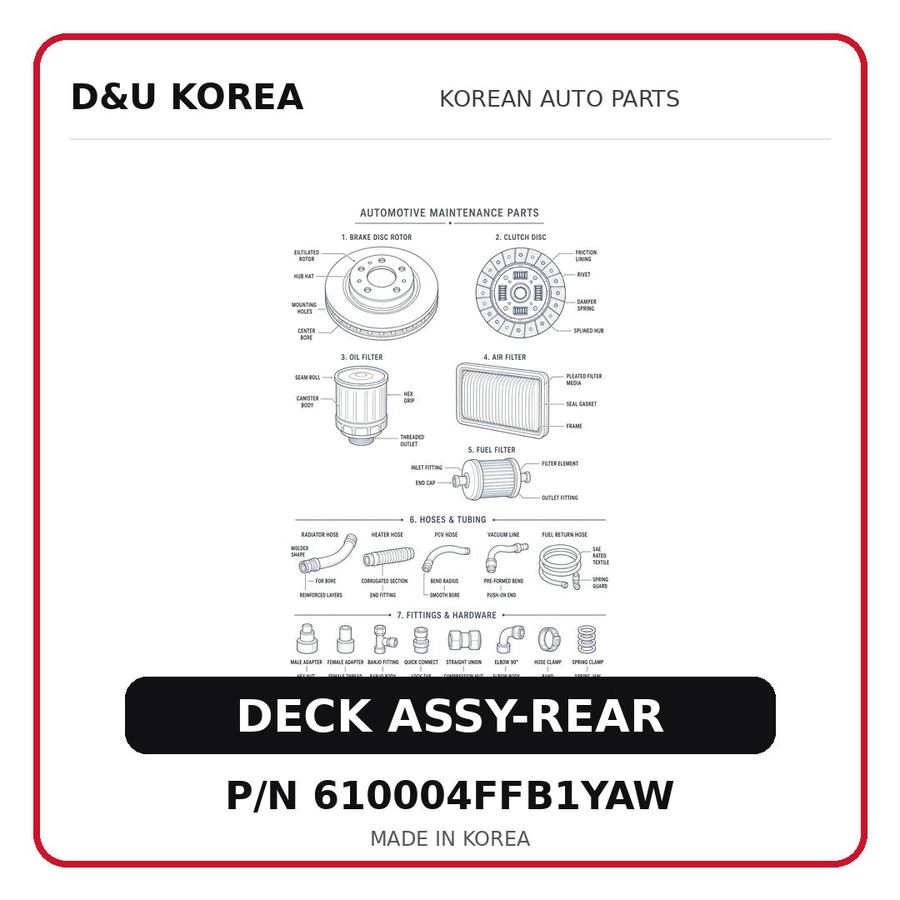 DECK ASSY-REAR