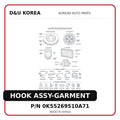 HOOK ASSY-GARMENT