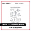 CABLE ASSY-SPEEDOMETER