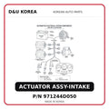ACTUATOR ASSY-INTAKE