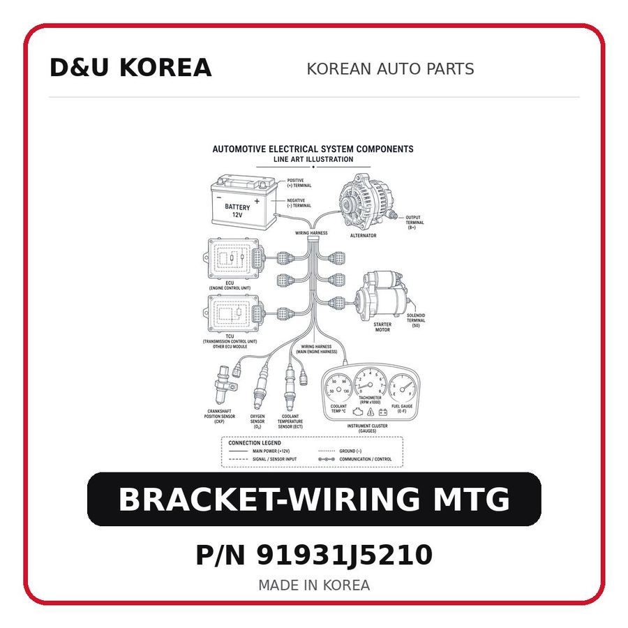 BRACKET-WIRING MTG