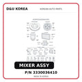 MIXER ASSY