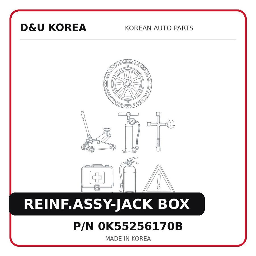 REINF.ASSY-JACK BOX