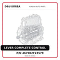 LEVER COMPLETE-CONTROL