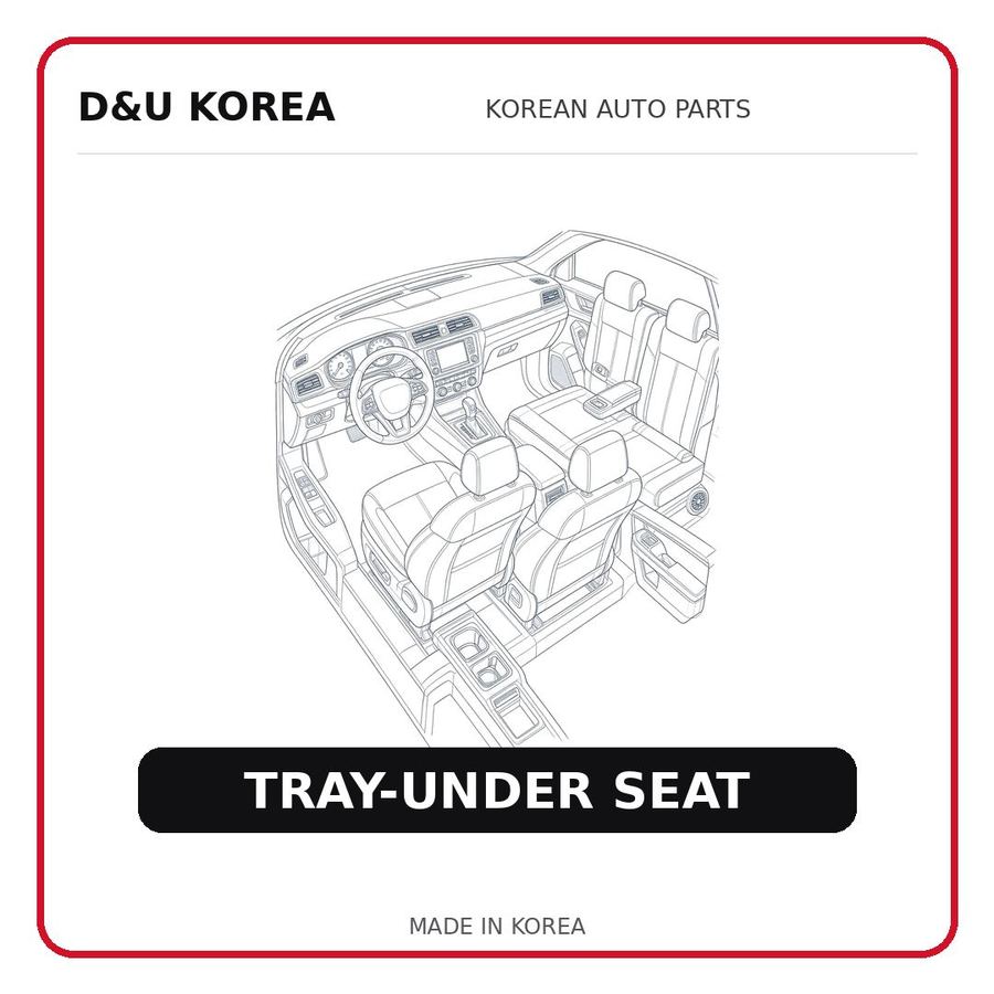 TRAY-UNDER SEAT