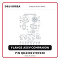 FLANGE ASSY-COMPANION