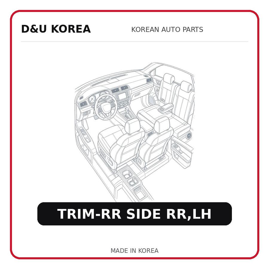 TRIM-RR SIDE RR,LH