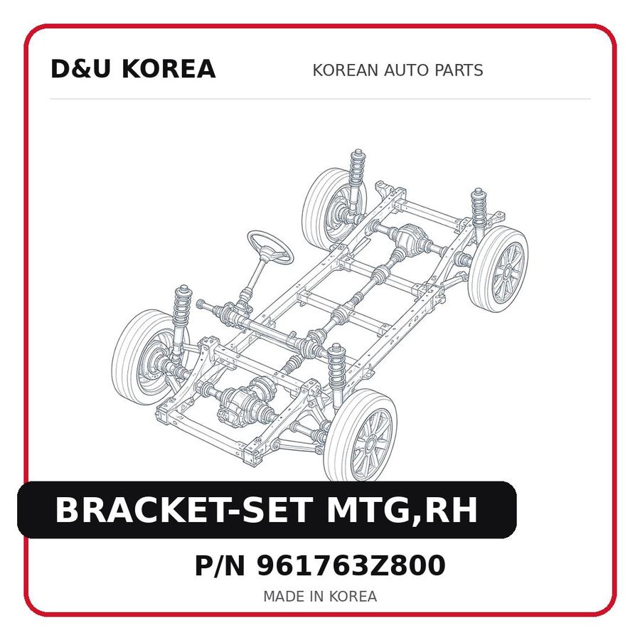 BRACKET-SET MTG,RH