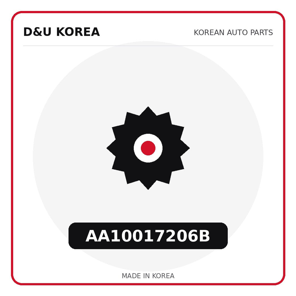 Genuine Mobis AA10017206B  for Korean vehicles | D&U Korea