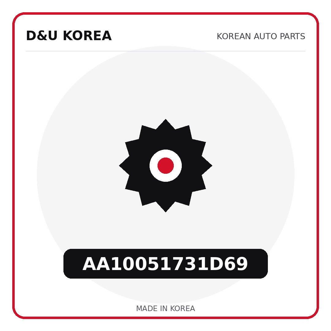 Genuine Mobis AA10051731D69  for Korean vehicles | D&U Korea