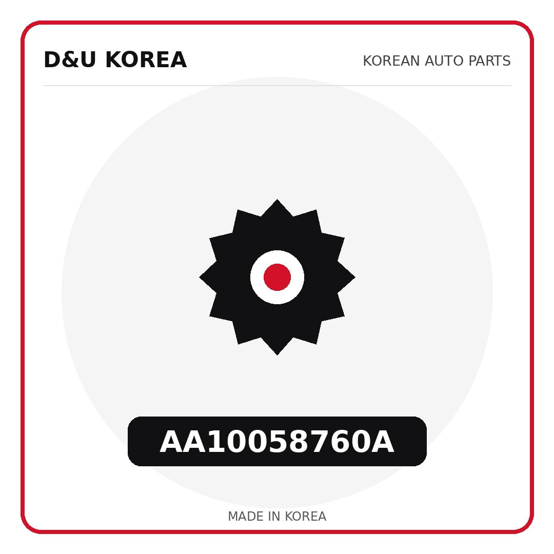 Genuine Mobis AA10058760A  for Korean vehicles | D&U Korea