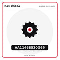 Genuine Mobis AA11468520G69  for Korean vehicles | D&U Korea