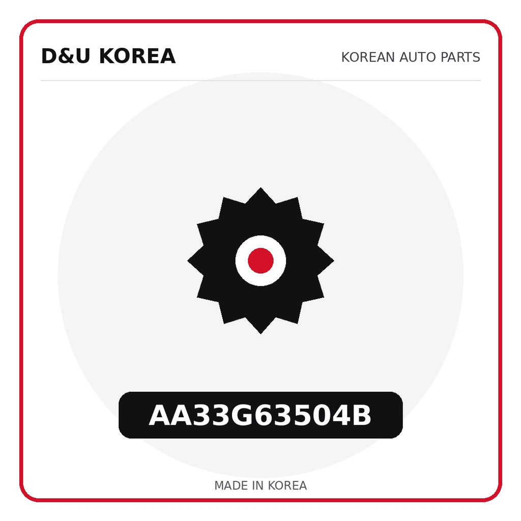 Genuine Mobis AA33G63504B  for Korean vehicles | D&U Korea