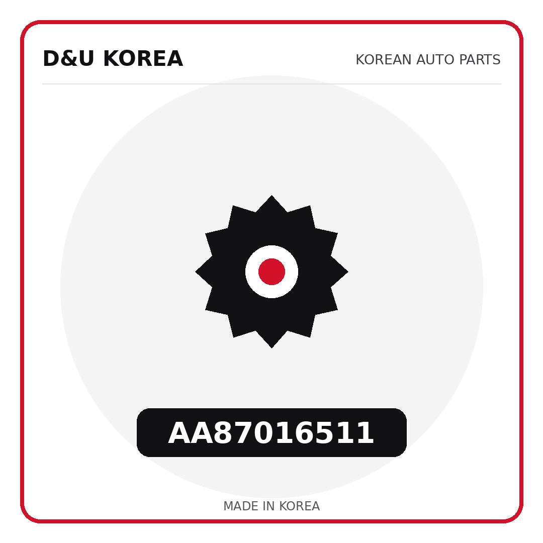 Genuine Mobis AA87016511  for Korean vehicles | D&U Korea