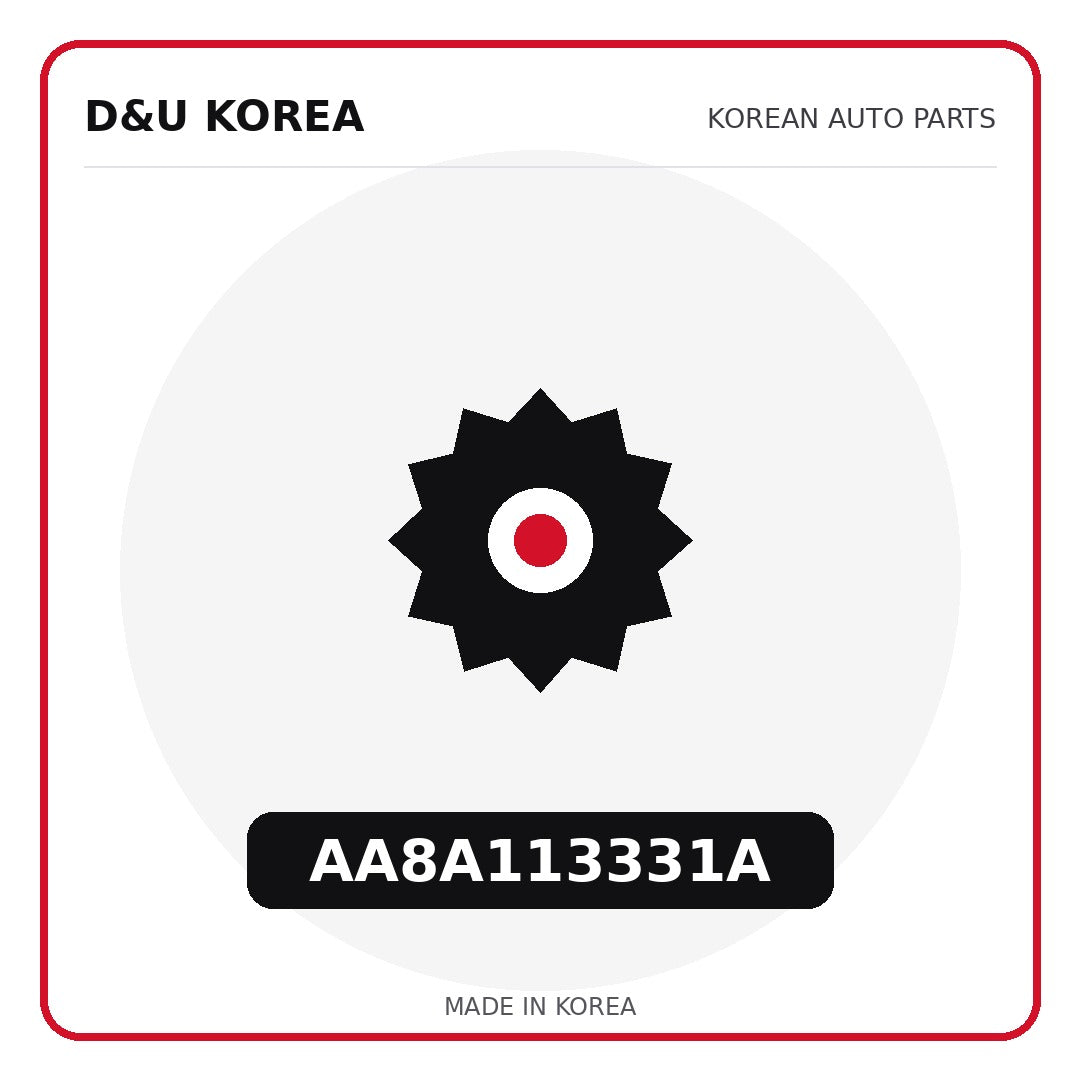 Genuine Mobis AA8A113331A  for Korean vehicles | D&U Korea