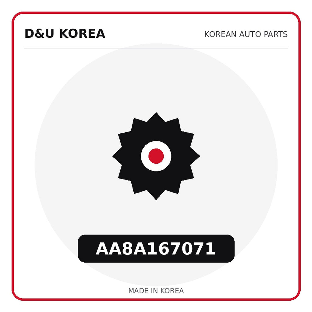 Genuine Mobis AA8A167071  for Korean vehicles | D&U Korea
